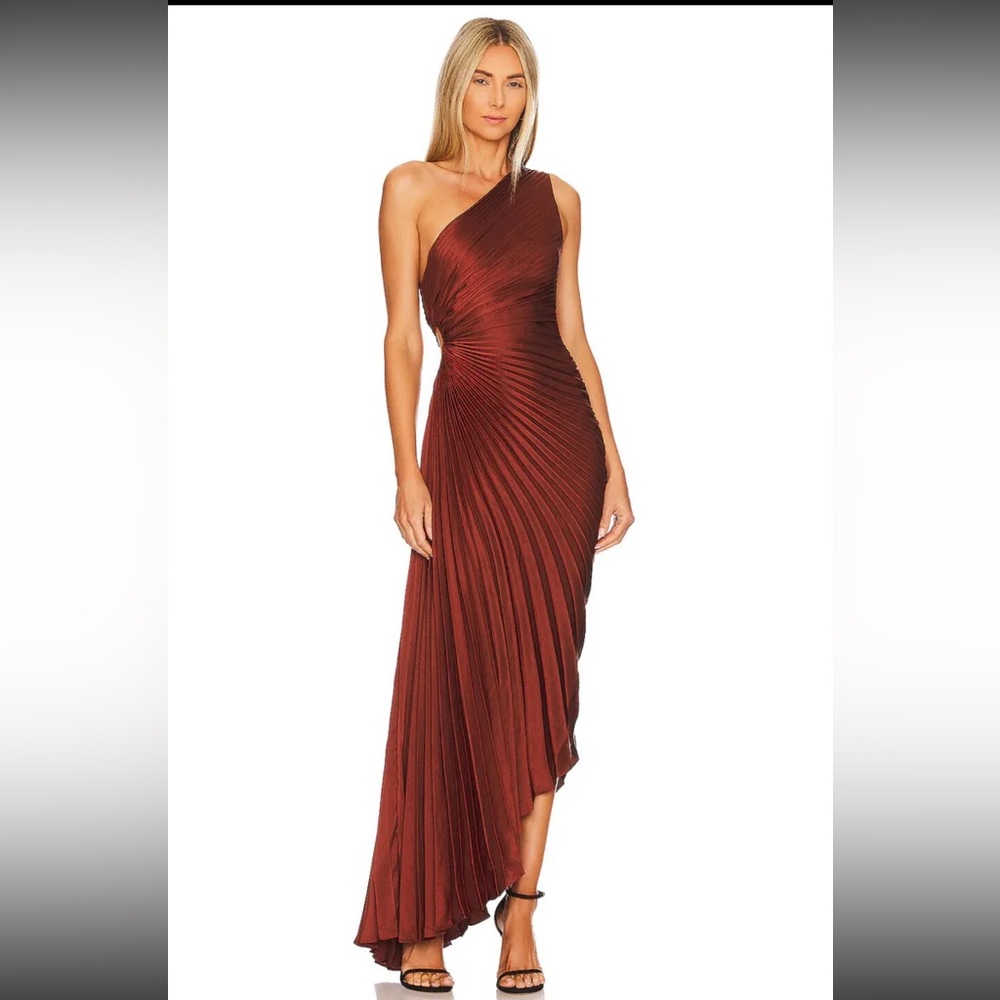 ALC Delfina Burgundy Dress Size 4